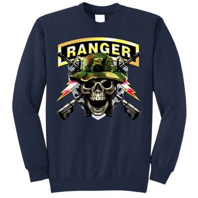 Army Ranger Skull Tall Sweatshirt