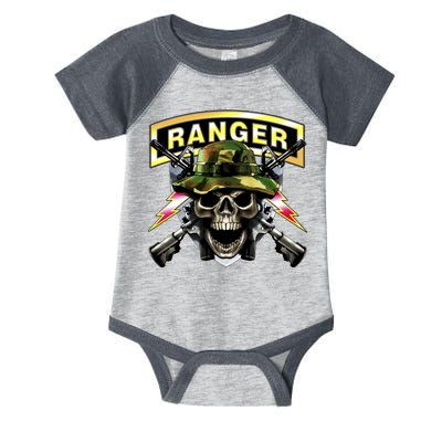 Army Ranger Skull Infant Baby Jersey Bodysuit