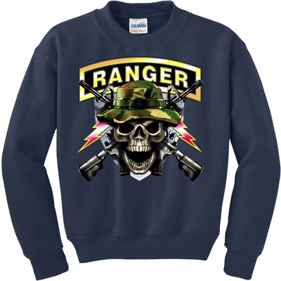 Army Ranger Skull Kids Sweatshirt