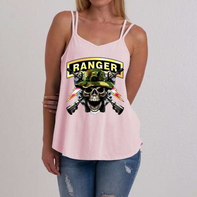 Army Ranger Skull Women's Strappy Tank