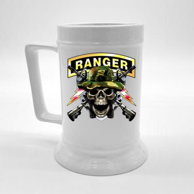 Army Ranger Skull Beer Stein