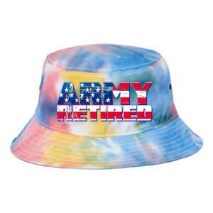 Army Retired Tie Dye Newport Bucket Hat