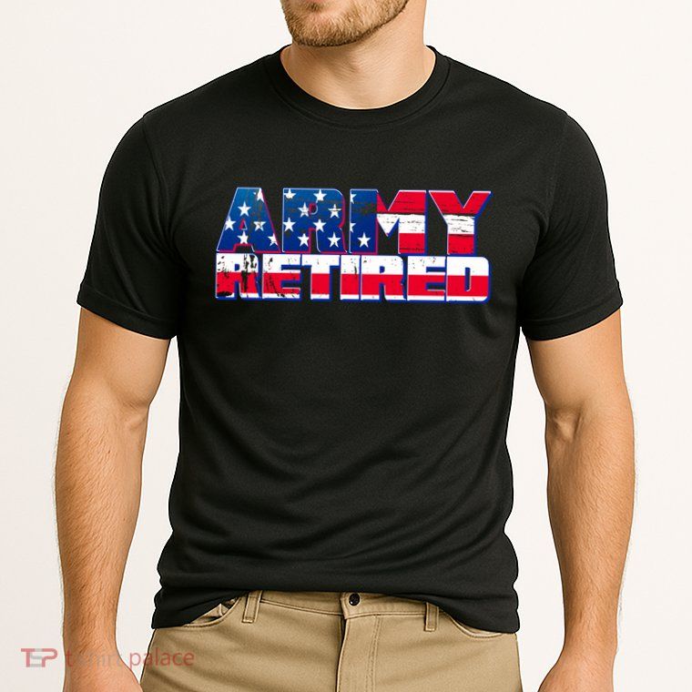 Army Retired Performance Shirt