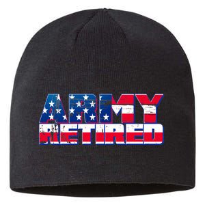 Army Retired Sustainable Beanie