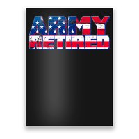 Army Retired Poster