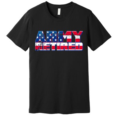 Army Retired Premium T-Shirt