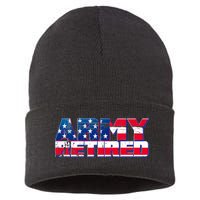 Army Retired Sustainable Knit Beanie