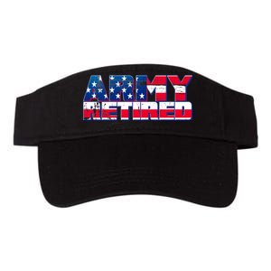 Army Retired Valucap Bio-Washed Visor