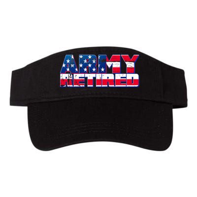 Army Retired Visor
