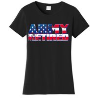 Army Retired Women's T-Shirt