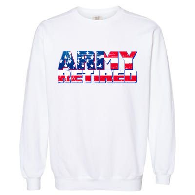 Army Retired Garment-Dyed Sweatshirt