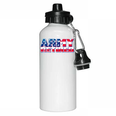 Army Retired Aluminum Water Bottle