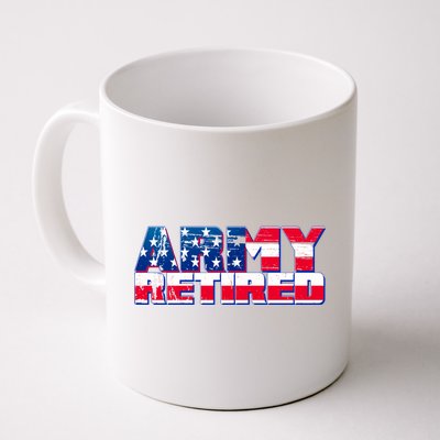 Army Retired Coffee Mug