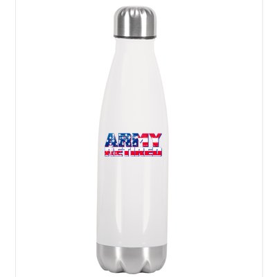 Army Retired Stainless Steel Insulated Water Bottle