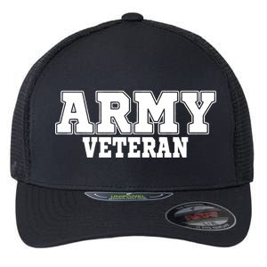 Army Veteran Flexfit Unipanel Trucker Cap