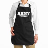 Army Veteran Full-Length Apron With Pockets