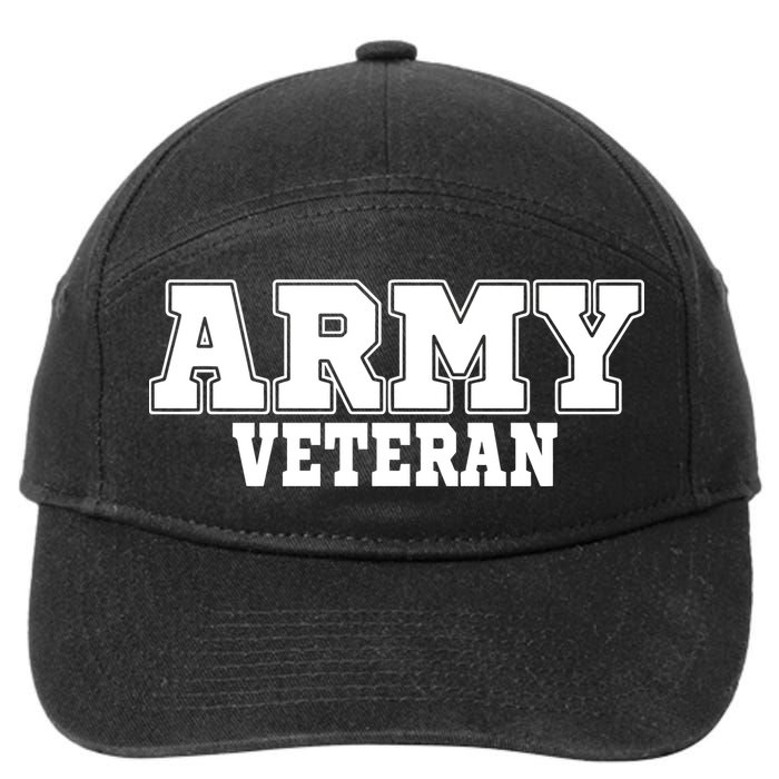 Army Veteran 7-Panel Snapback Hat