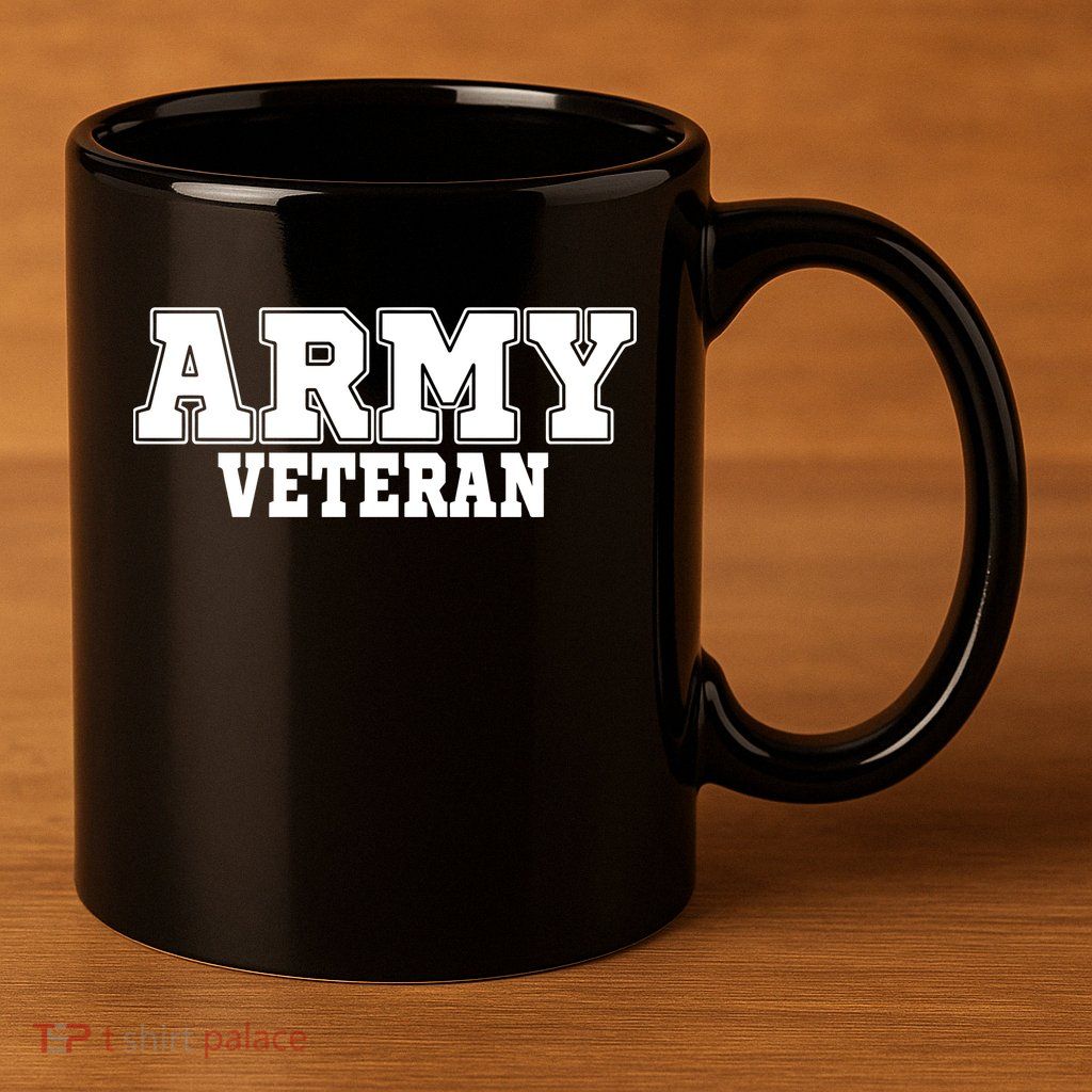 Army Veteran 11oz C Handle Ceramic Mug