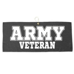 Army Veteran Large Microfiber Waffle Golf Towel