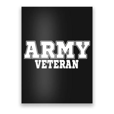 Army Veteran Poster