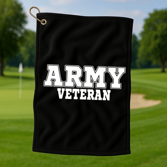Army Veteran Golf Towel