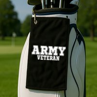 Army Veteran Golf Towel
