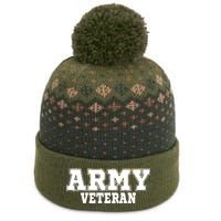 Army Veteran The Baniff Cuffed Pom Beanie