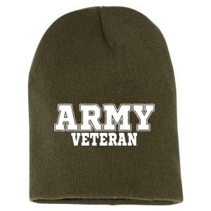 Army Veteran Short Acrylic Beanie