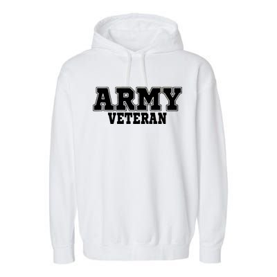 Army Veteran Garment-Dyed Fleece Hoodie