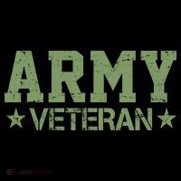 Army Veteran Distress Logo Mousepad