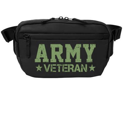 Army Veteran Distress Logo Crossbody Pack