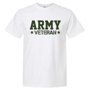 Army Veteran Distress Logo Garment-Dyed Heavyweight T-Shirt