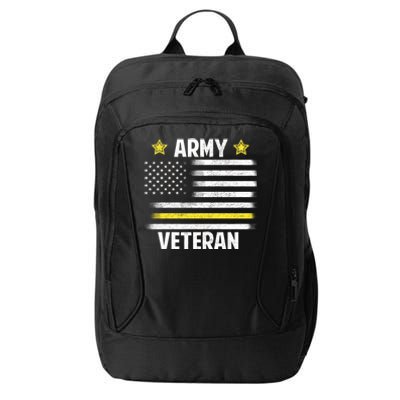 Army Veteran Flag City Backpack