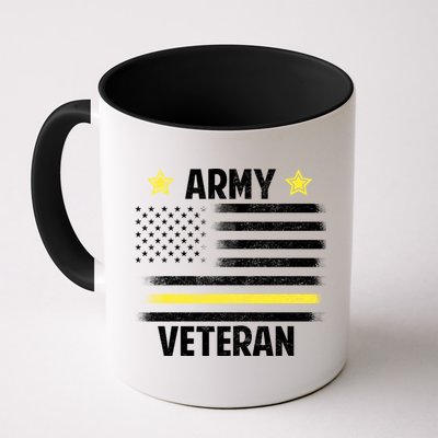 Army Veteran Flag Mug