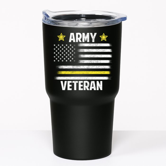 Army Veteran Flag Tumbler