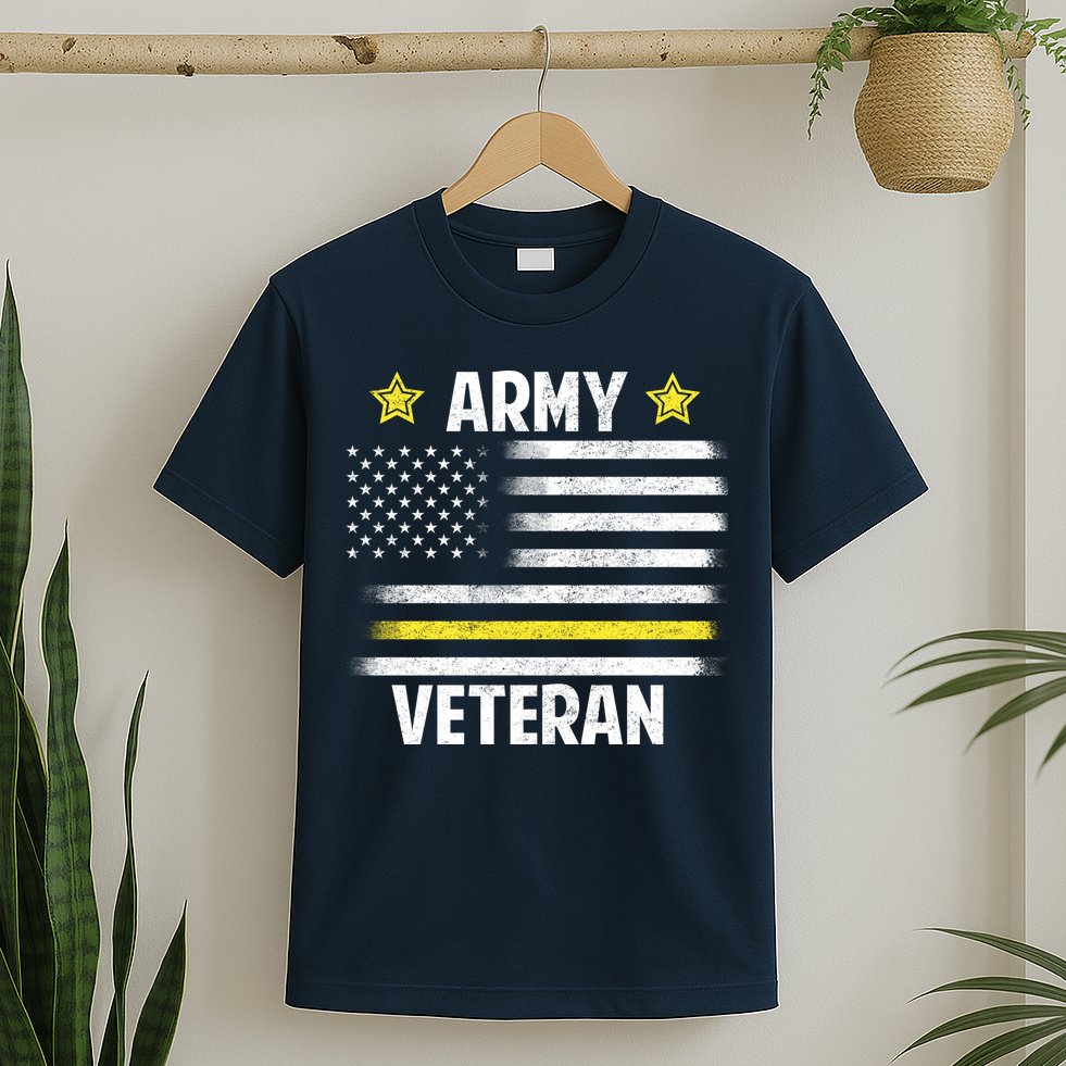Army Veteran Flag T-Shirt