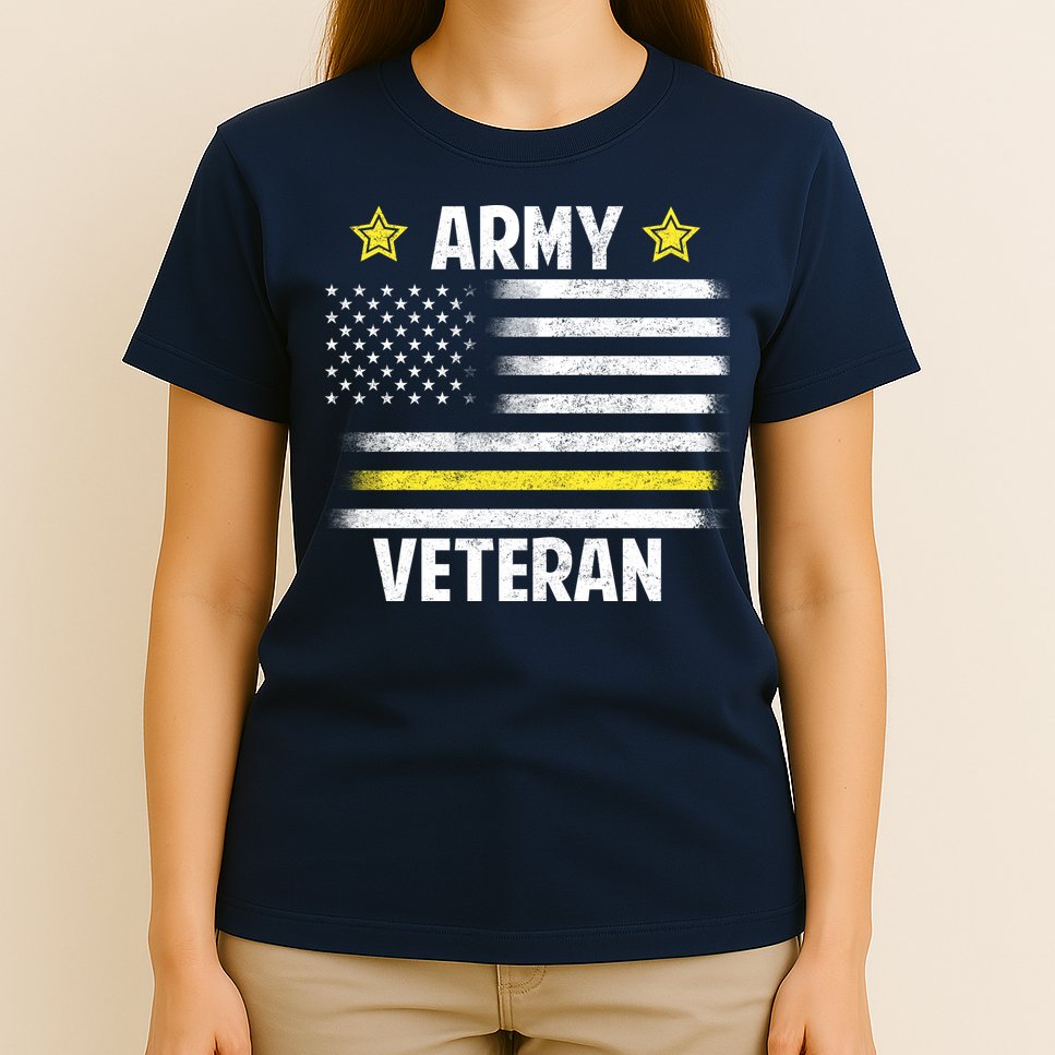 Army Veteran Flag T-Shirt