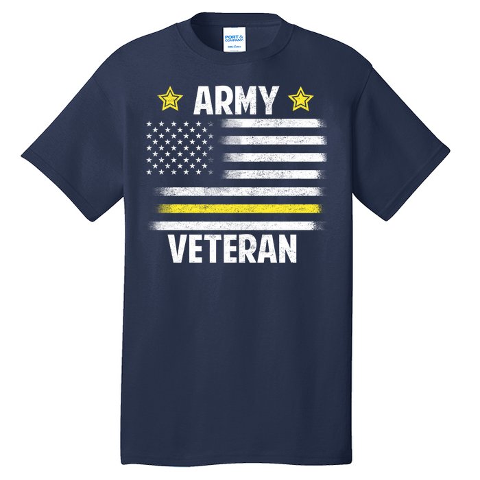 Army Veteran Flag Tall T-Shirt