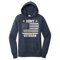 Army Veteran Flag Women's Pullover Hoodie