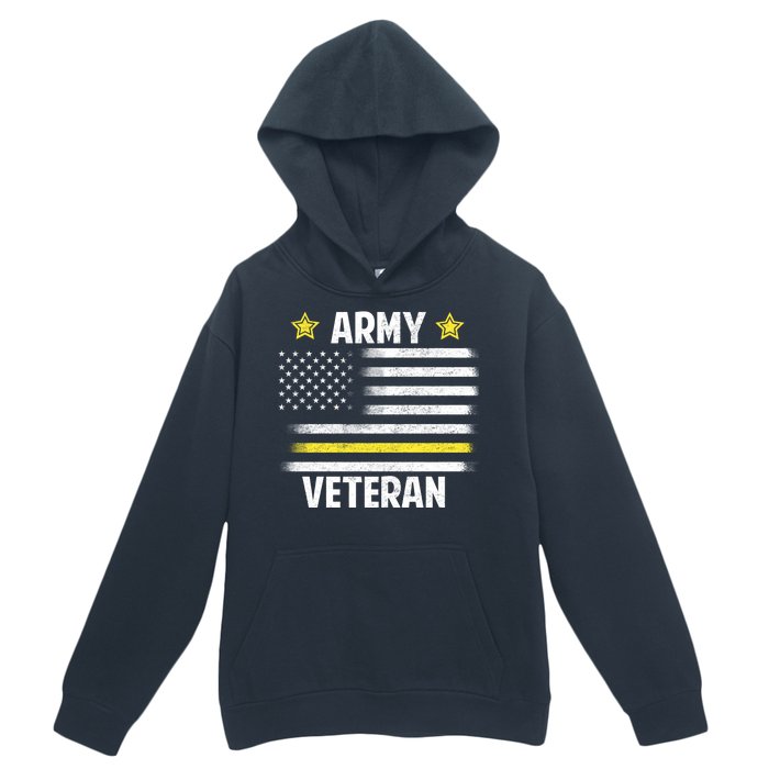 Army Veteran Flag Urban Pullover Hoodie