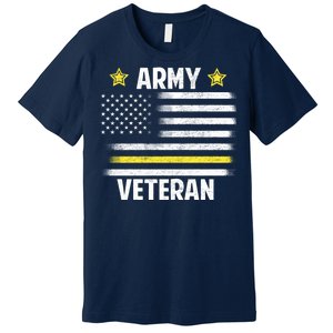 Army Veteran Flag Premium T-Shirt