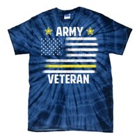 Army Veteran Flag Tie-Dye T-Shirt