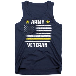 Army Veteran Flag Tank Top