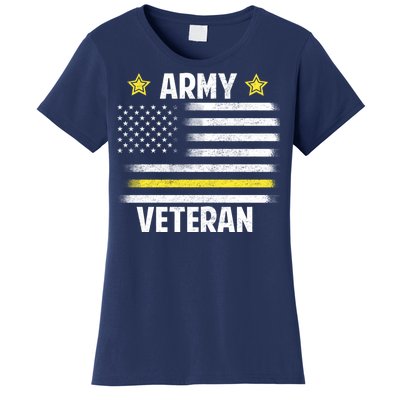 Army Veteran Flag Women's T-Shirt