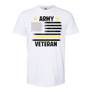 Army Veteran Flag Softstyle CVC T-Shirt