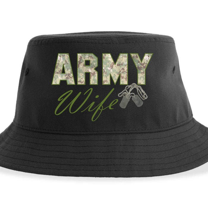 Army Wife Sustainable Bucket Hat