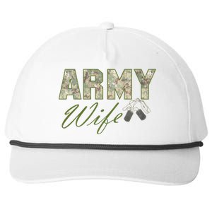 Army Wife Snapback Five-Panel Rope Hat