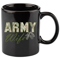 Army Wife 11oz C Handle Ceramic Mug
