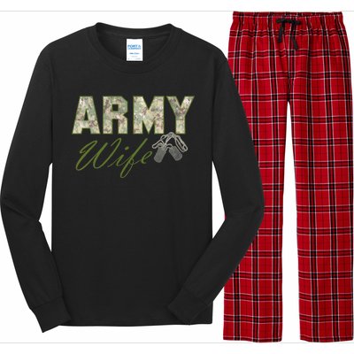 Army Wife Long Sleeve Pajama Set