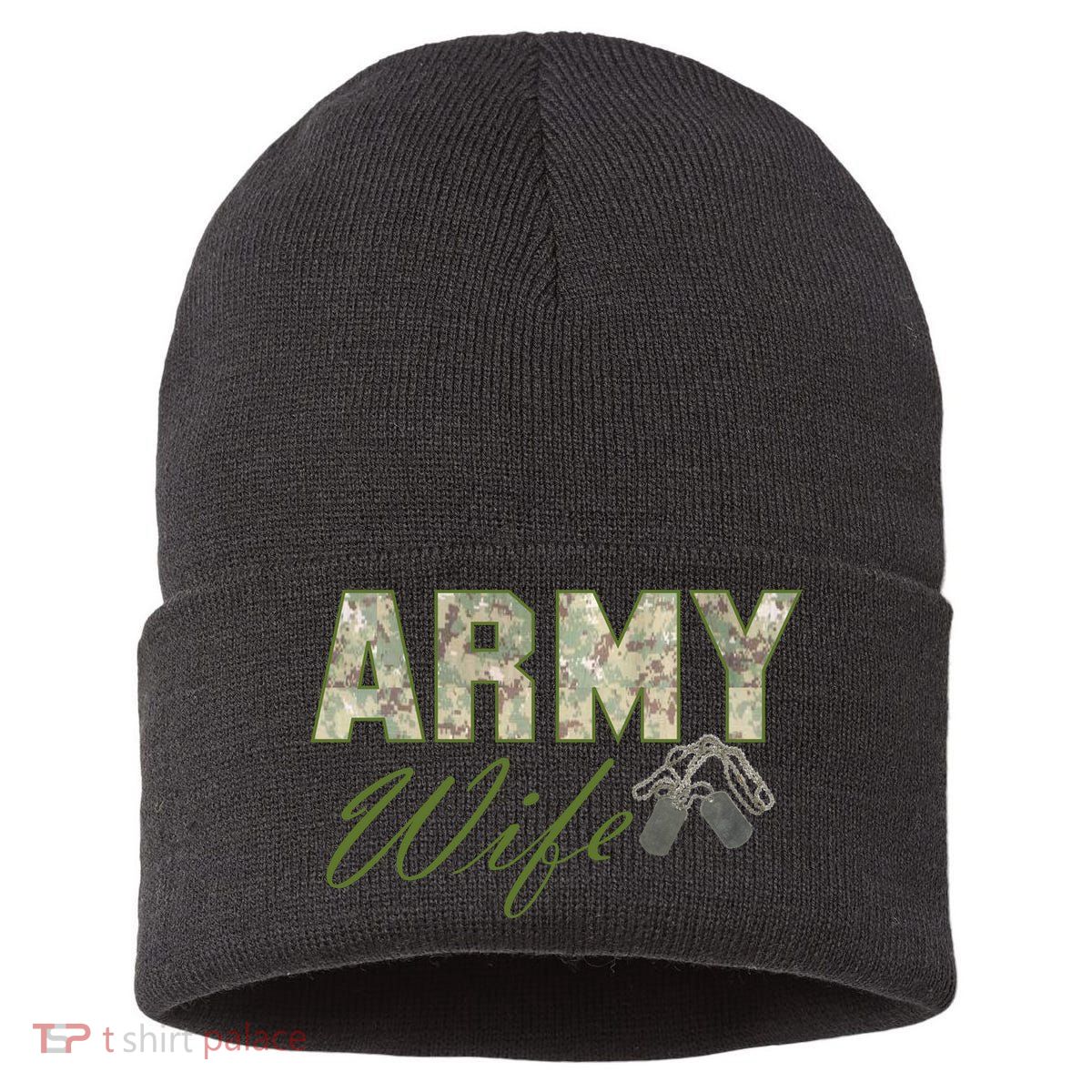 Army Wife Sustainable Knit Beanie